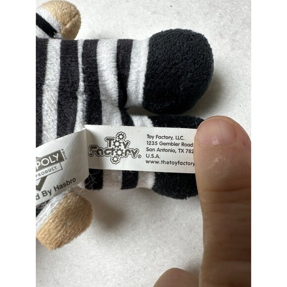 Monopoly Plush Mr. Monopoly Plush Hasbro Gaming Toy Get Out Of Jail Free 7" NWT - Picture 7 of 7